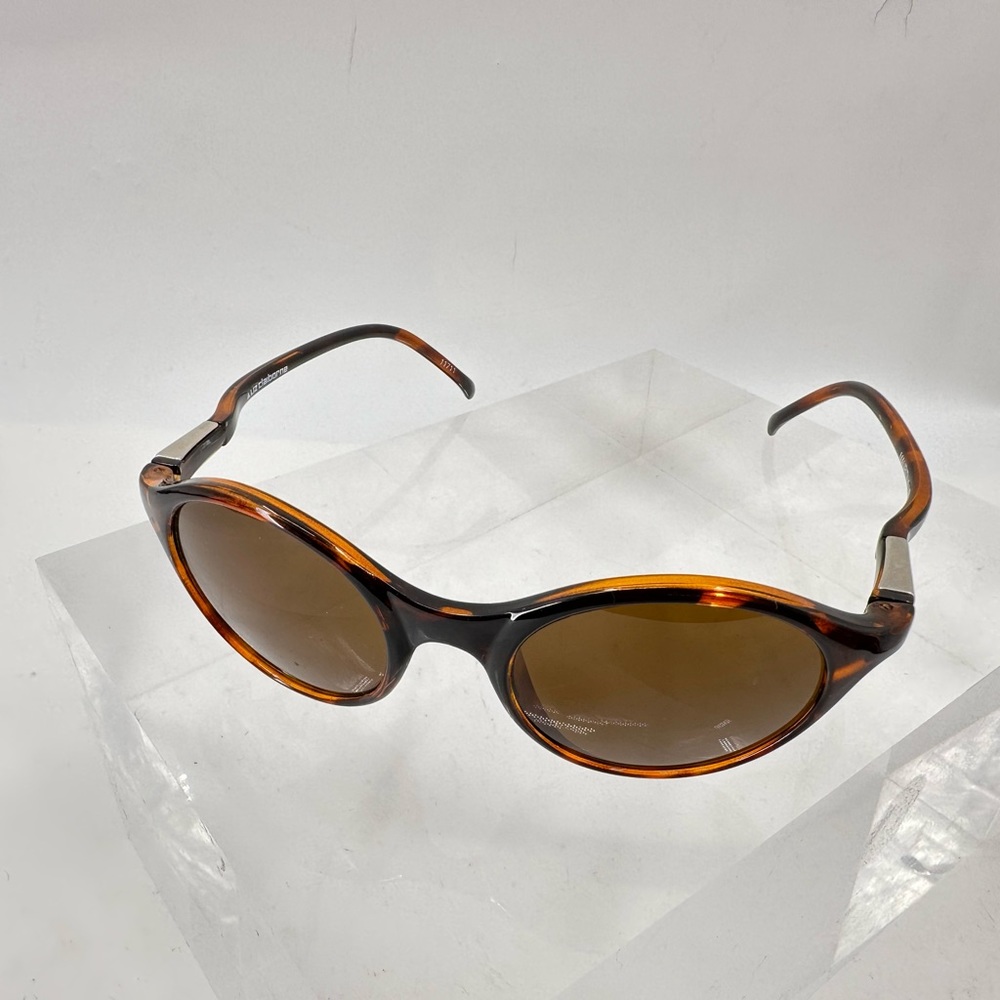 Liz Claiborne Mauritius Tortoise Oval Vintage SUNGLASSES  (Z8)